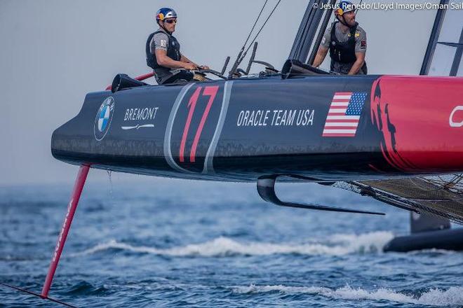 Practice race - Louis Vuitton America's Cup World Series Oman 2016. © Jesus Renedo/LIoyd Images/Oman Sail